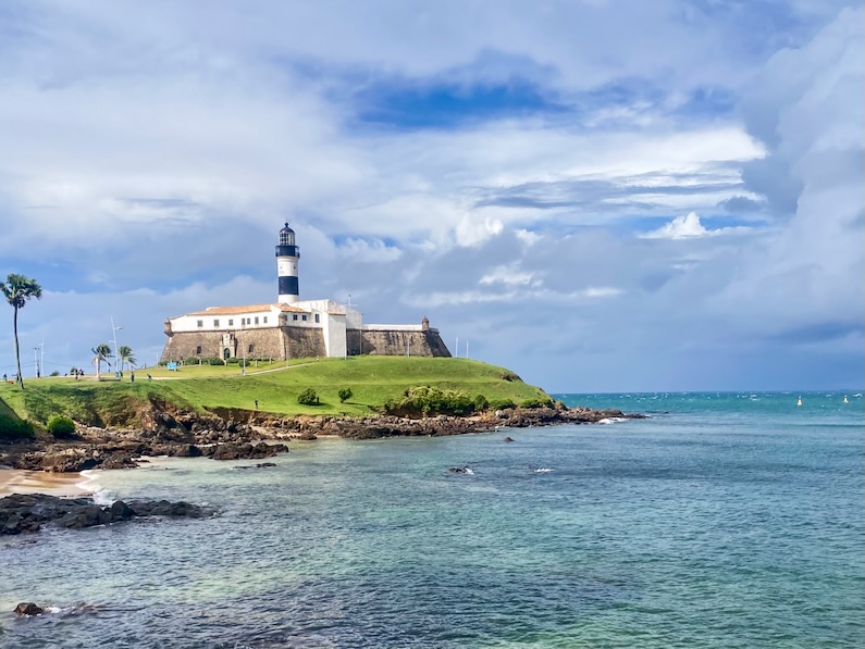 Santo Antonio Fort in Salvador, Brazil 