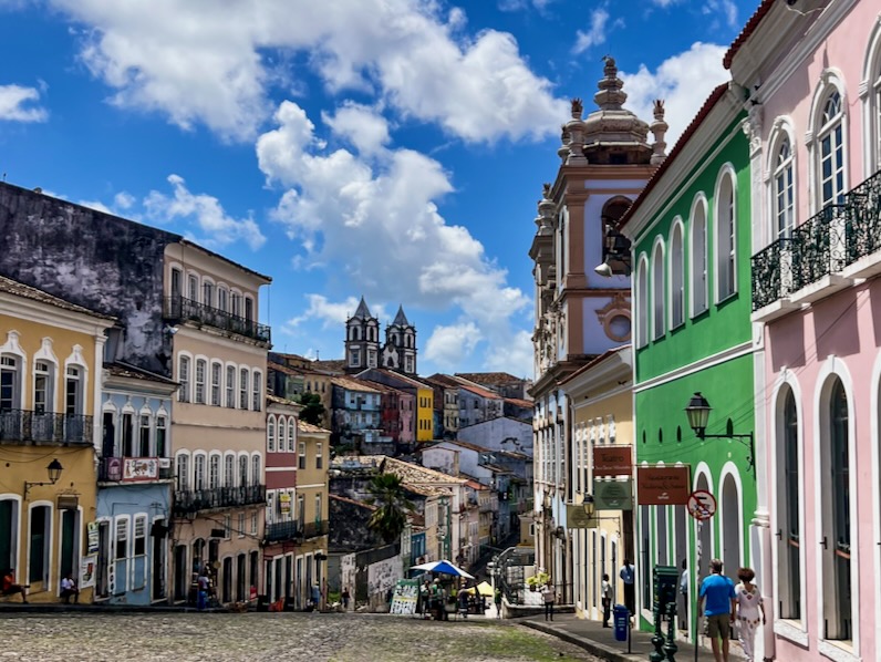 Pelourinho neighborhood of Salvador, Brazil