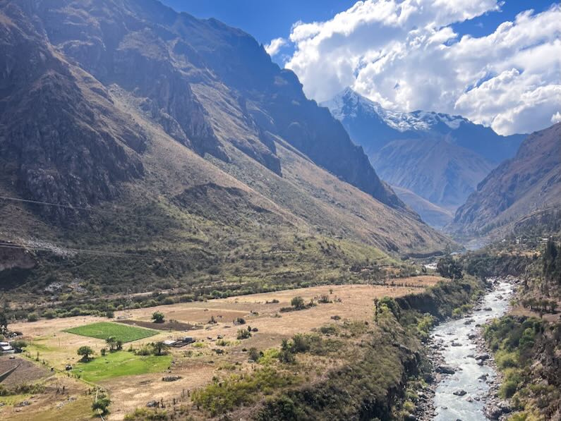 Day 1 on the Inca Trail to Machu Picchu