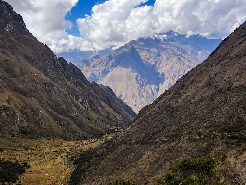 Half way to Dead Woman's Pass on the Inca Trail