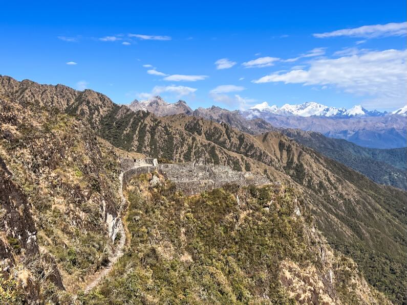 The Sayacmarca Ruins along the Inca Trail