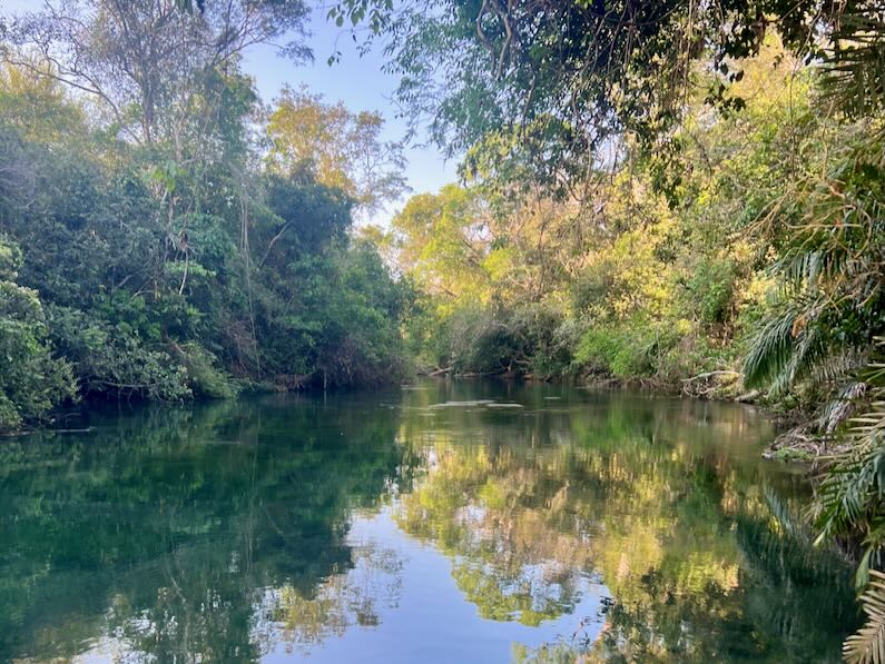 Prata River in Bonito, Brazil