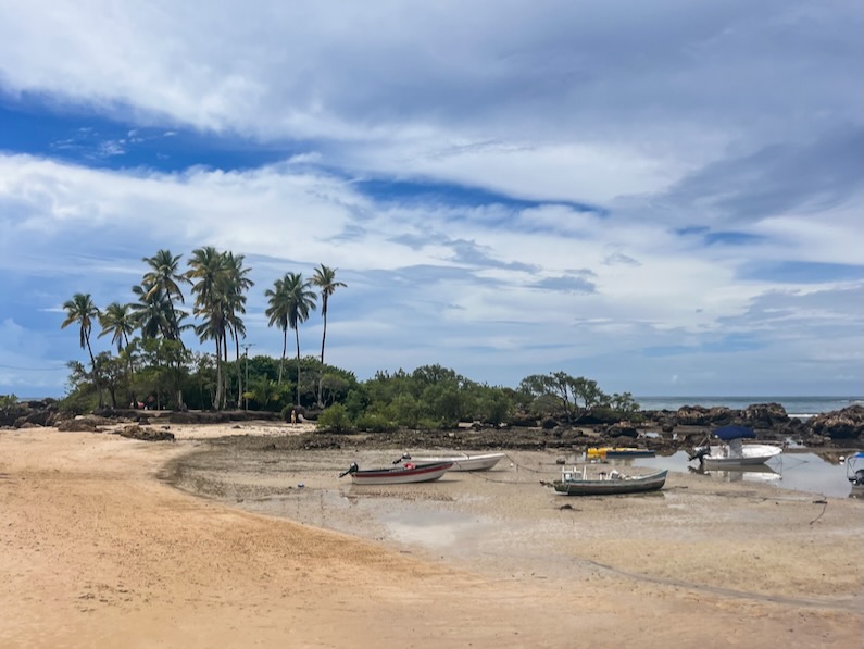 Beach in Morro de São Paulo, Brazil