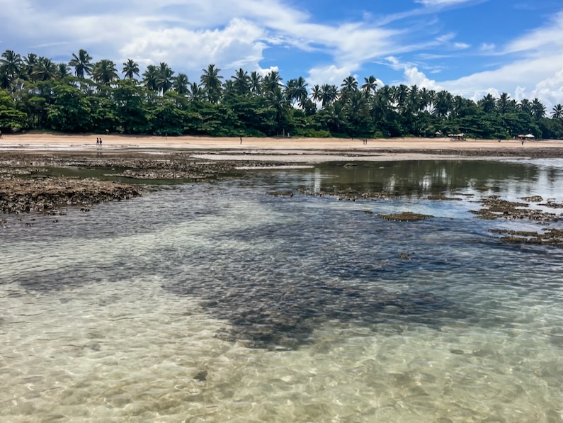 Fourth Beach in Morro de São Paulo in Bahia, Brazil