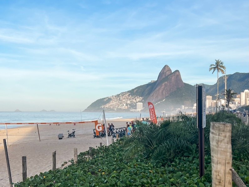 Morning in Zona Sul in Rio de Janeiro