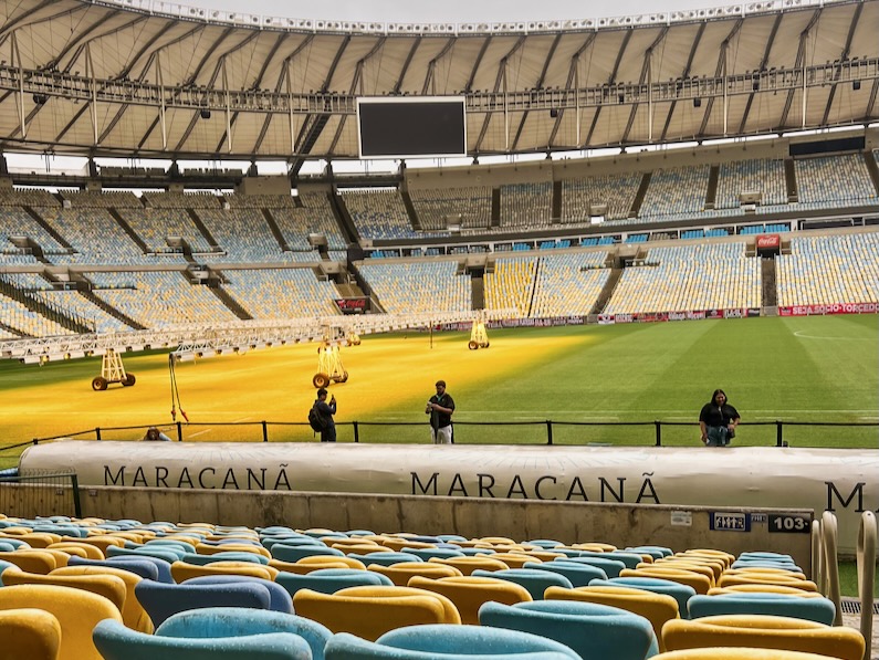 Maracanã Football Stadium in Rio