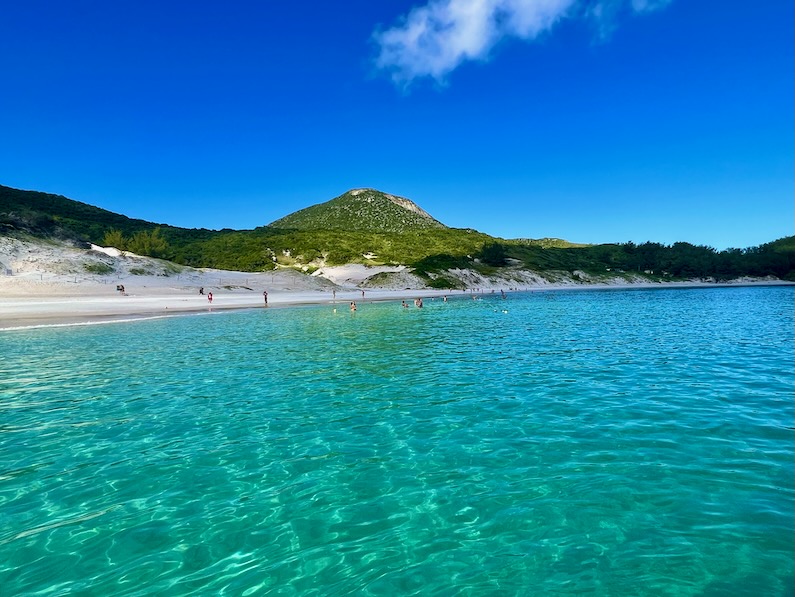 Praia do Farol in Arraial do Cabo, Brazil