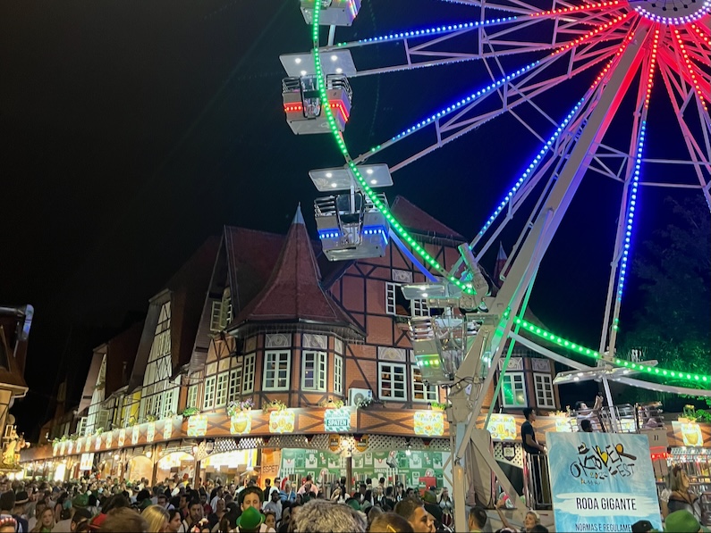 Oktoberfest in Blumenau, Brazil 