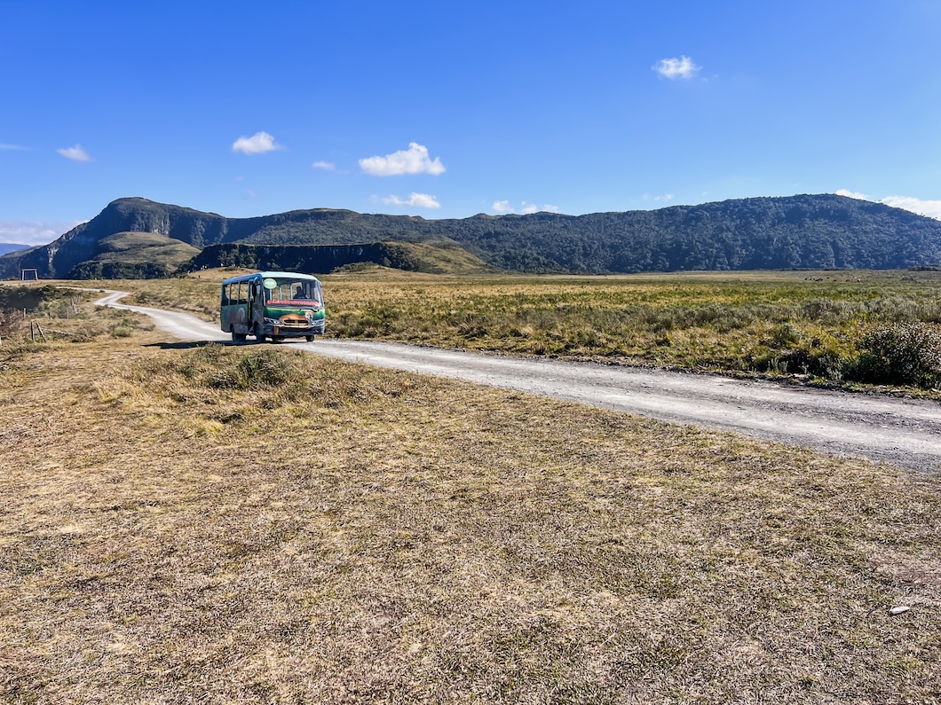 Parque dos Altos do Corvo Branco in Urubici, Brazil