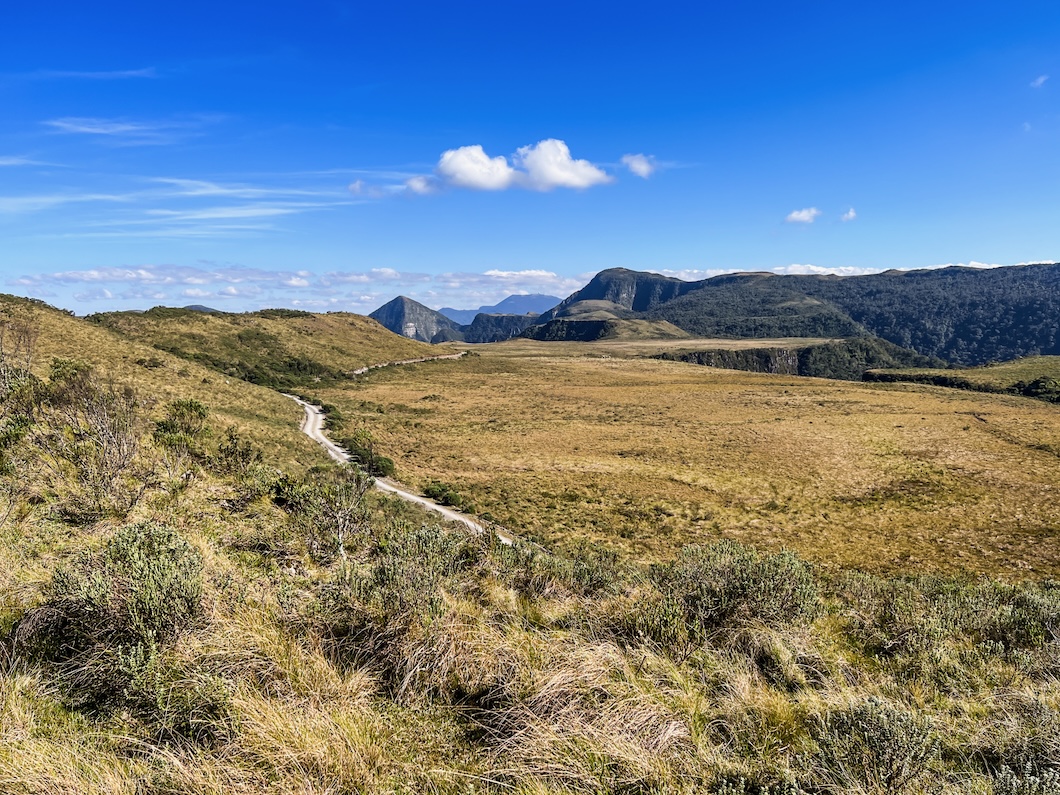 Parque dos Altos do Corvo Branco in Urubici, Brazil