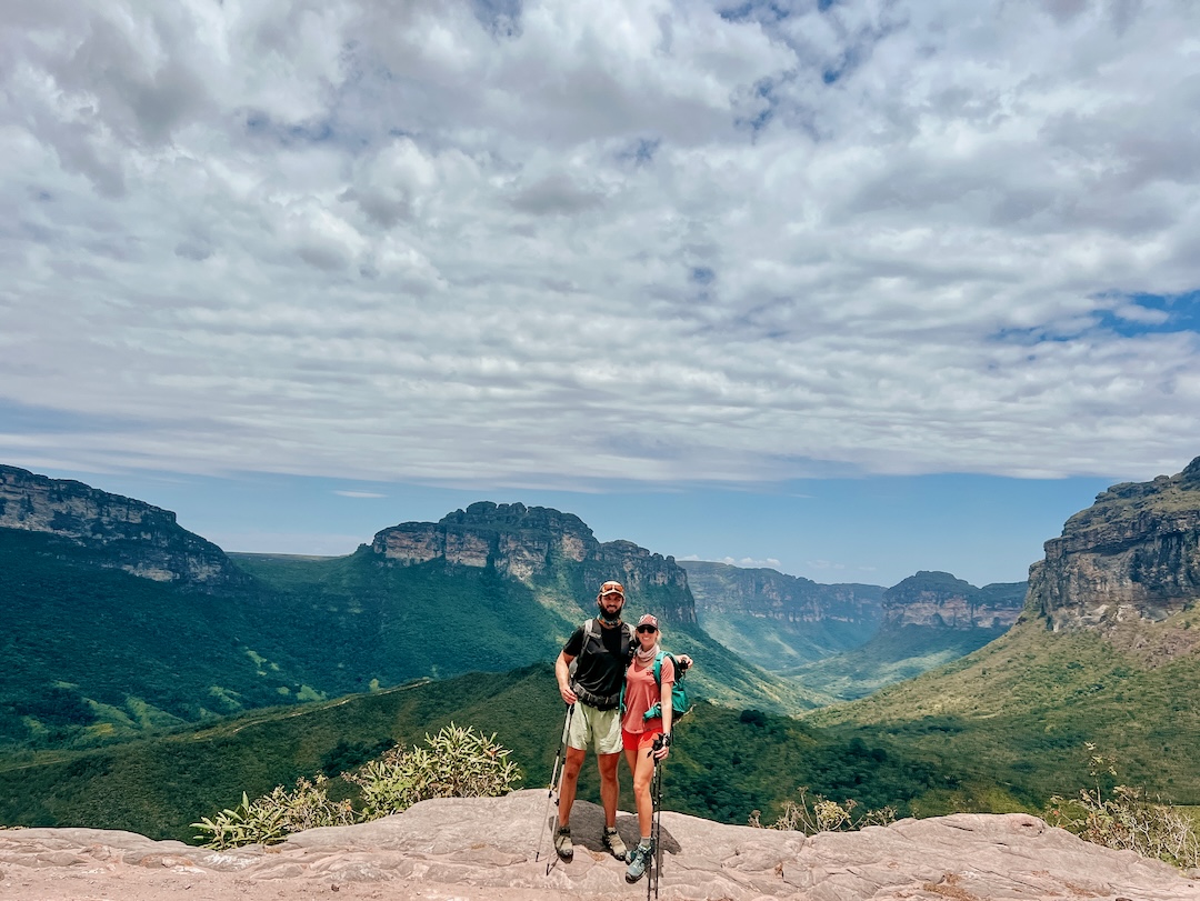 Rampa Viewpoint in Day 1 of the Vale do Pati Trek