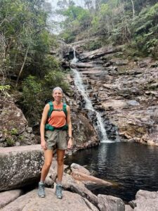 Funis Waterfall in the Vale do Pati