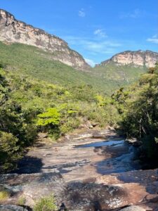 Lajeado Waterfall in the Vale do Pati, Brazil