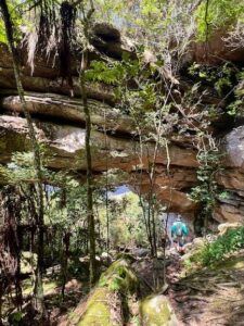 Gruta do Castelo in the Vale do Pati in Brazil