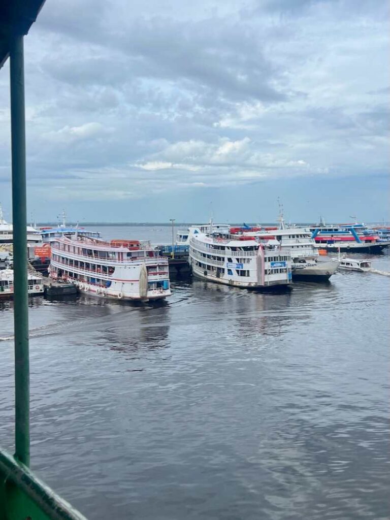 How to take the Amazon River ferry from Manaus to Santarém