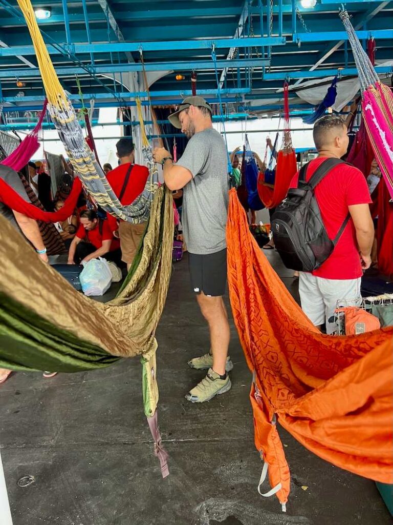 How to take the Amazon River ferry from Manaus to Santarém