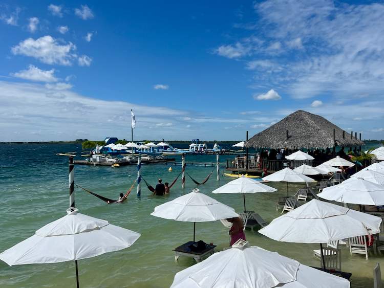 Paraíso Lagoon in Jericoacoara, Brazil