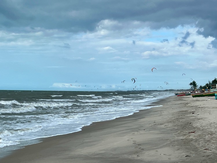 Kitesurfing in Jericoacoara and Preá Beaches