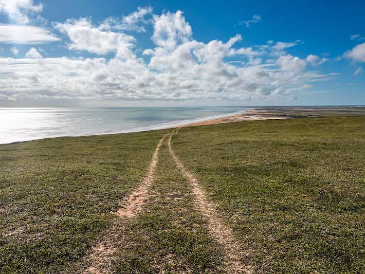 Trail to Pedra Furada in Jericoacoara, Brazil