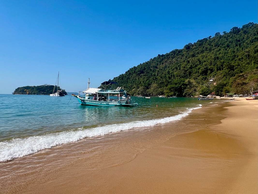 Boat tours in Paraty, Brazil