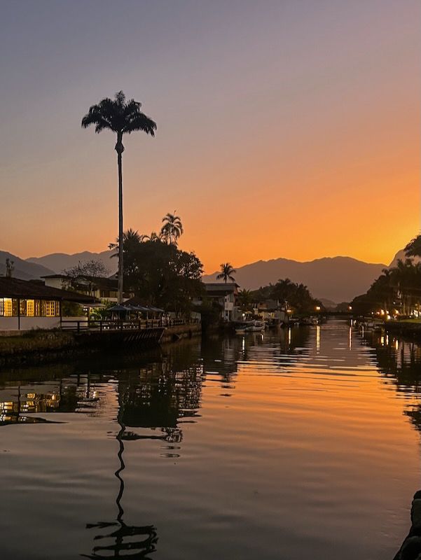 Nightlife in Paraty, Brazil